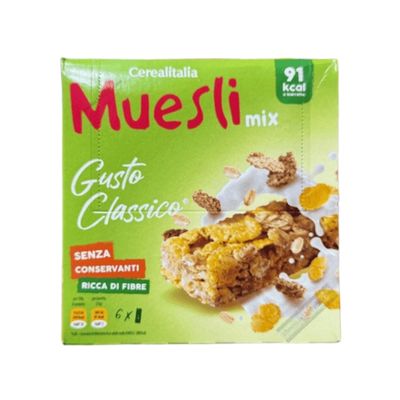 cerealitalia muesli mix gusto classico 6 x 25g cerealitalia muesli mix gusto classico 6 x 25g
