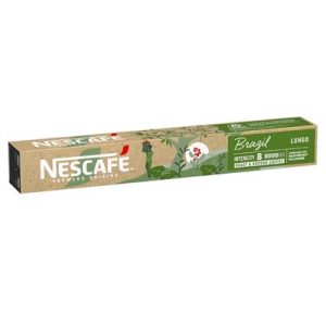 Home nescafe farmers origins brazil lungo coffee pods